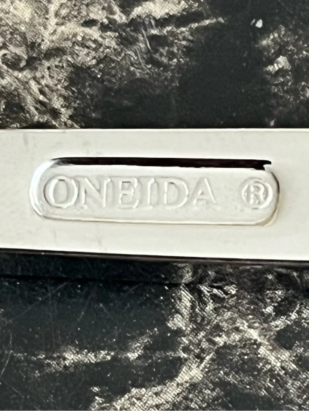 Oneida Portfolio Chef Table Silver Stainless Steel Salad Forks - Set of 6 NWT